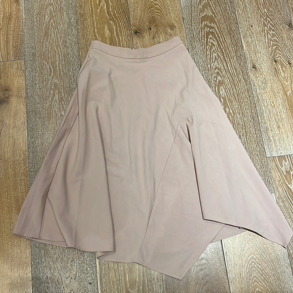 light pink skirt